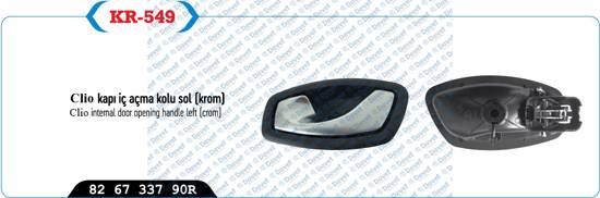KAYA KR-549 Kapi Ic Acma Kolu Sol < Krom > Fluence